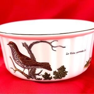 Villeroy & Boch White Bowl with Bird Motif